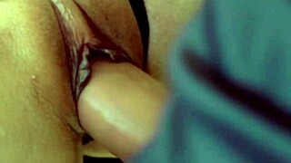 Stepsis panties soak wet from close-up creampie pounding