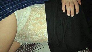 cum dump on sleeping best friend's hot milf mom ass