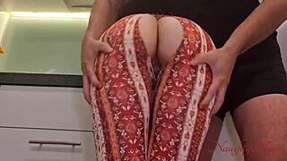 My busty maid's tight pussy squirts on my cock for that extra tip creampie