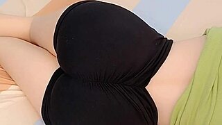 every morning my sexy volleyball stepdaughter's thong teases me by the pool, she's flirting hard