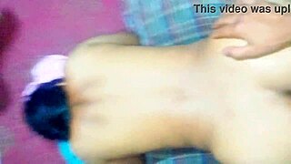 Indian Bhabhi's Rough Doggystyle Assfucking With Huge Cock Ripping Clothes