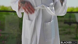 blonde dylan moore's tight pussy squirts wildly on jason's thick bbc creampie