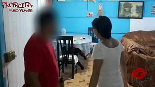 Peruvian milf visitor ends up assfucked to anal orgasm in homemade oral frenzy! 😈🍑