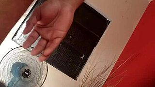 A webcam model verifies her identity in this simple clip.