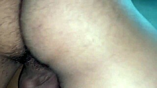 colombian tgirl bent over taking cock doggystyle in stockings