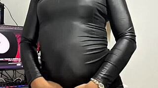 Stunning Operated Transsexual Linda Bursts with Ecstatic Desire