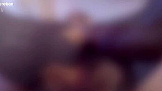 meaty pussy labia dripping with fresh hot cumshot