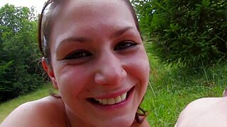 yo ever fucked a tight pussy bareback in the forest with all that moaning??