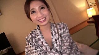 beautiful busty japanese milf drops exclusive bedroom tit play video