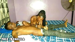 i luv ebony teen takin jibz scrilla's big black cock til cum floods her pussy