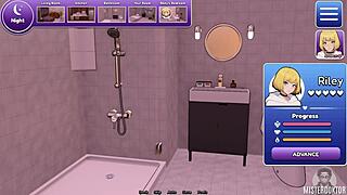 bunkered with cute femboy close-up small cock play 😏💦