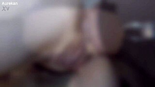 meaty pussy labia dripping with fresh hot cumshot