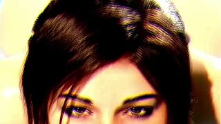 wanna goon to lara croft's big tits and ass in this pornosexual paradise edit??