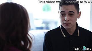 bbw milf stepmom natasha nice teaches stepson anal with her monster tits