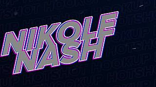 Nikole Nash's asshole plowed deep in rough dating game pounding