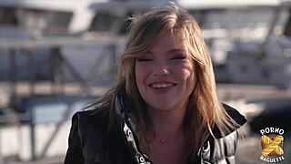 luth the naughty blonde milf savors two huge cocks in mmf threesome