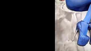 Petite Latina Milf's Perfect Body In Pantyhose And Eight-Inch Heels