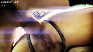 Sebastian Takes Sanna Through Rough Solo Anal Session