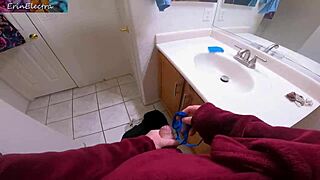 homemade pov chubby milf mommy rides cock but hates cum on panties