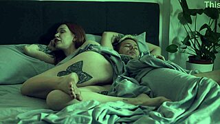 redhead stepmom sneaks into bed craving rough doggystyle pounding from my cock