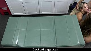 shy teen visits nurse athena anderson and dr bangs in hospital for monster cock treatment