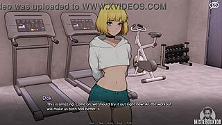 bunkered with cute femboy close-up small cock play 😏💦