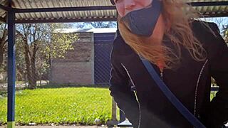 Ready for my first street anal casting?