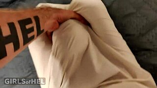 I pissed on my petite Asian teen girlfriend then spanked and fucked rough!