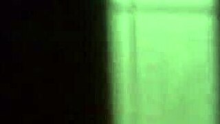 grainy retro blue film captures raw 70s bedroom fuck session