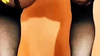 Skinny 40yo sexwife takes anal from husband's brother