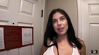 My Heart Races as Husband Watches Beautiful BBC Fan Explode Cum in My Hungry Mouth