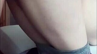 Wife milf endures brutal anal pounding from her husband deep inside