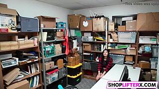 two massive cocks caught me at work now i suck them deep in the office like a punished shoplifter