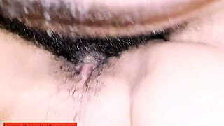 She begs for hot sperm flooding her vagina