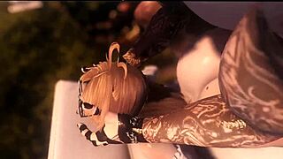 da teasing led to wild bent over doggystyle pounding