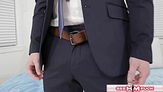 19-year-old Joshua Lewis drowns in XXLayna Marie's messy oiled rimjob and ball lick