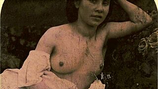 two centuries of hairy pussy fucking: 1850s beaver vs 1970s retro