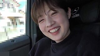 Why just watch when uncensored 19yo Japanese beauty masturbates in car blows and fucks outside cosplay?