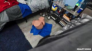 Hairy pussy slut Chloe Kreams gets DP'd by my huge cocks with Steve Rickz Ava Onyx