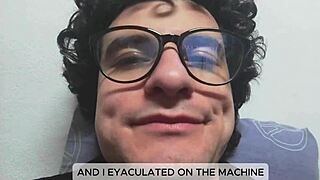 Blast! I shoot my huge cumshot all over that client's machine no fixing needed!