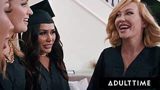 Slutty MILFs Reverse Gangbang Nerd! 🔥💦