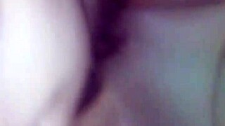 Sexy couple shares intimate husband wife moments at home