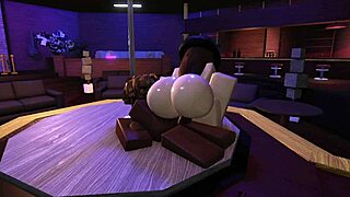 she's got this phat ass bouncin' hard on my monster cock in roblox world