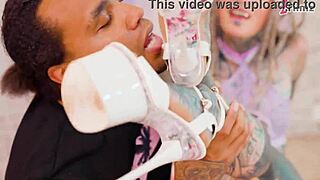 tattooed punk chick takes bbc anal deepthroat atm then facial cumshot 😈💦🍑