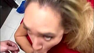 Big boobs blonde milf gives tantric oily massage fuck