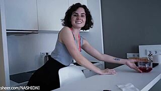 Wanna pay this cleaning lady to strip nude suck cock and swallow cum?