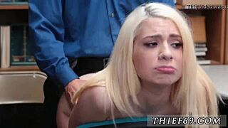 big tit blonde cop exam... uhh feels so naughty