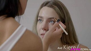 kiere and simon kitty get intimate with pussy fingering scissoring and hot lesbian groping.