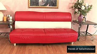 gorgeous blonde gilf rides naughty boy's cock wildly