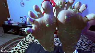 i finally tickled her bare soles in my wildest dream